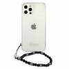 Telefoniümbris Guess GUHCP12MKPSBK Black Pearl, Apple iPhone 12/12 Pro, läbipaistev