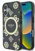 Telefoniümbris Guess IML Peony On 4G Background MagSafe, Apple iPhone 16, must