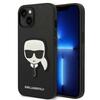 Telefoniümbris Karl Lagerfeld KLHCP14MSAPKHK Saffiano Karl's Head Patch, Apple iPhone 14 Plus, must