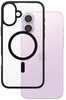 Telefoniümbris Panzer Glass HardCase 1303, Apple iPhone 16 Plus, must