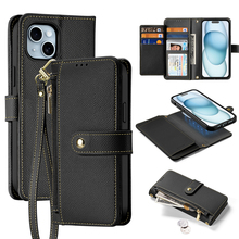 Dux Ducis Lawa nahast ümbris, Apple iPhone 15, must