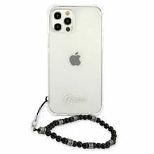 Telefoniümbris Guess GUHCP12MKPSBK Black Pearl, Apple iPhone 12/12 Pro, läbipaistev