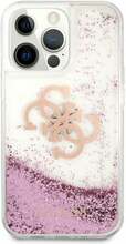 Telefoniümbris Guess GUHCP13XLG4GPI TPU Big 4G Liquid Glitter, Apple iPhone 13 Pro Max, roosa