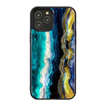 iKins ümbris, Apple iPhone 12/12 Pro, lilla ahhaat/must
