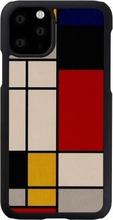 Telefoniümbris Man&Wood, Apple iPhone 11 Pro, mondrian must puit