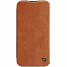 Telefoniümbris Nillkin Qin Pro Leather, Apple iPhone 14 Plus, pruun