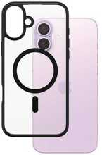 Telefoniümbris Panzer Glass HardCase 1303, Apple iPhone 16 Plus, must