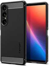 Telefoniümbris Spigen Rugged Armor, Sony Xperia 1 VII, matt must