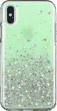 Telefoniümbris Wozinsky Star Glitter Case, Xiaomi Mi 10T Pro/Mi 10T, roheline