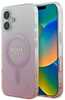 Telefoniümbris Guess IML Glitter Gradient MagSafe, Apple iPhone 16 Plus, roosa