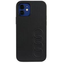Audi Synthetic Leather ümbris AU-TPUPCIP12P-TT/D1-BK, Apple iPhone 12/12 Pro, must