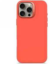 Decoded antimikroobne silikoonümbris MagSafe'iga, Apple iPhone 16 Pro Max, oranž