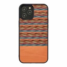 MAN&WOOD ümbris, Apple iPhone 12 Pro Max, browny check black