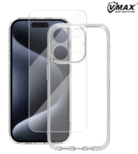 Vmax komplekt MagSafe ümbris + karastatud 2,5D klaas, Apple iPhone 16 Plus