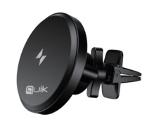 Magnetiline auto telefonihoidja Quik QM-910, juhtmevaba laadimisega 15W