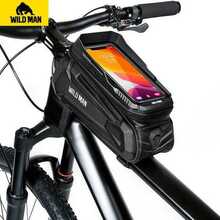 Jalgratta telefonialus Wildman XT5, must