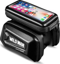 Rattaraamikott telefonile WildMan Hardpouch XL, must