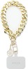 Randmerihm Guess 4G Charm, kuldne