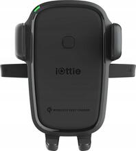 Telefonihoidja iOttie Easy One Touch Wireless 2, ventilatsiooniavasse ja CD, must
