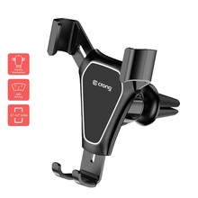 Telefonihoidja autosse Crong Gravity Auto-Clip CRG-CH4-BLK
