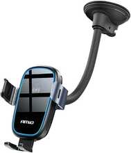Telefonihoidja autosse Amio AMIO-03780, induktsioonlaadijaga, 15W