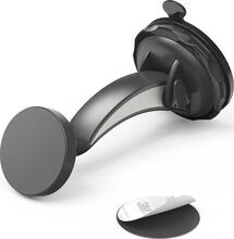 Magnetiline telefonihoidja autosse Hama 00201512, universaalne, iminapaga, 360 pööratav
