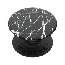 Telefonihoidja Popsockets PopGrip, must marmor