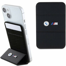 Magnetiline rahakott BMW MagSafe M Edition, must