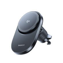 Magnetiline telefonihoidja autosse Baseus PrimeTrip VC1 Pro, must, Qi2 juhtmevaba laadimisega
