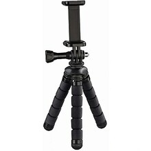 Mini-statiiv Hama Flex, 14 cm, must