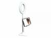 Telefonihoidja Digipower Success, 6 ring light, must