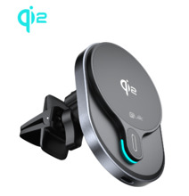 Magnetiline telefonihoidja autosse Quik QM-900, Qi2 juhtmevaba laadimisega, 15W