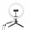 Rõngaslamp Nedis RLSTND100BK, 10 tolli, 2700–6700 K