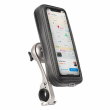 Telefonihoidja SBS E-Go Holder, must, elektrilisele tõukerattale/mootorrattale, IPX6 kuni 6,5