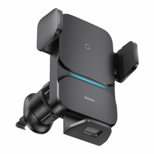 Telefonihoidja autosse Baseus Wisdom CGZX000001, must