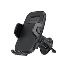 Telefonihoidja autosse Crong Carclip Air Vent, must