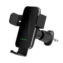 Telefonihoidja autosse Wozinsky WEDZ-3Y8S, 15W induktiivlaadijaga, must