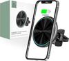 Telefonihoidja autosse Tech Protect A2 Magsafe Vent, must, 15W induktsioonlaadijaga