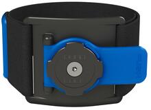 Telefonihoidja Quad Lock QLM-ARM, must/sinine