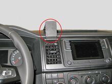 Telefonihoidja Brodit ProClip VW Caravelle/T6 Transporter Pick Up, must