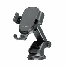 Gravitatsiooniga autohoidik laadijaga Choetech T203-F, must, 15W