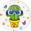 Telefonihoidja Popsockets 2 Cool Cactus 70114, basic