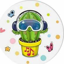 Telefonihoidja Popsockets 2 Cool Cactus 70114, basic