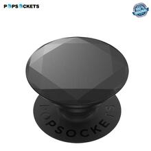 Telefonihoidja PopSockets Metallic Diamond, must