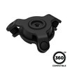 Vibratsioonisummuti Quad Lock QLA-VDM, must