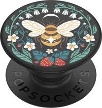 Telefonihoidja Popsockets PopGrip Bee Boho, must, mudel 804149