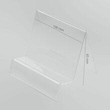 Vertikaalne telefoni ja tahvelarvuti hoidik OEM Plexi