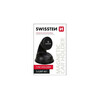 Telefonihoidja Swissten S-GRIP M1, must, magnetiga ja 360 pööratav