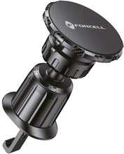 Magnetiline telefonihoidja autosse Forcell F-Grip MagElite, must