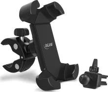 Passiivne telefonihoidja InLine One Click Easy 3 Drive & Ride set